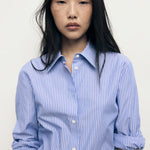 Mango shirt regu in Blue