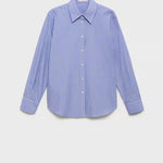 Mango shirt regu in Blue - B