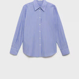 Mango shirt regu in Blue - B