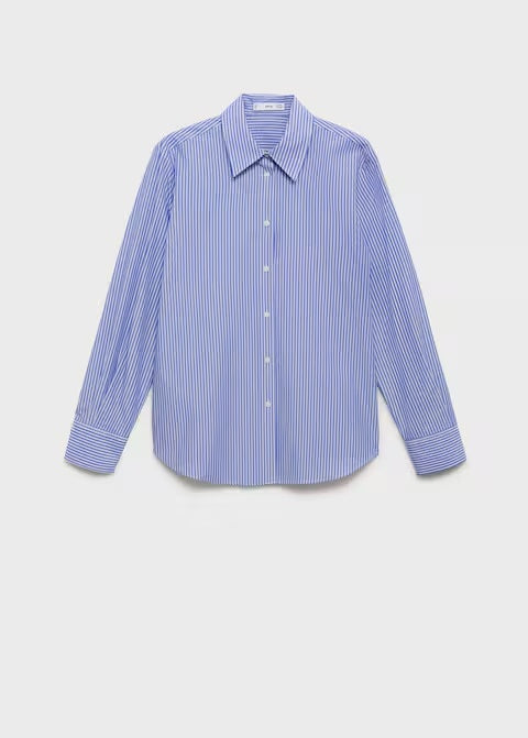 Mango shirt regu in Blue - B