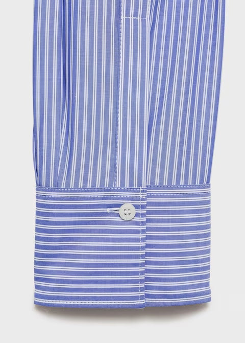 Mango shirt regu in Blue - D0