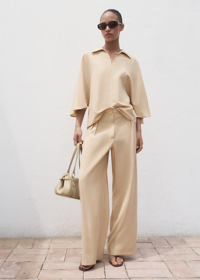 Mango shirt momo in Sand - 99999999_01