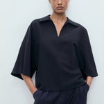 Mango shirt momo in Navy