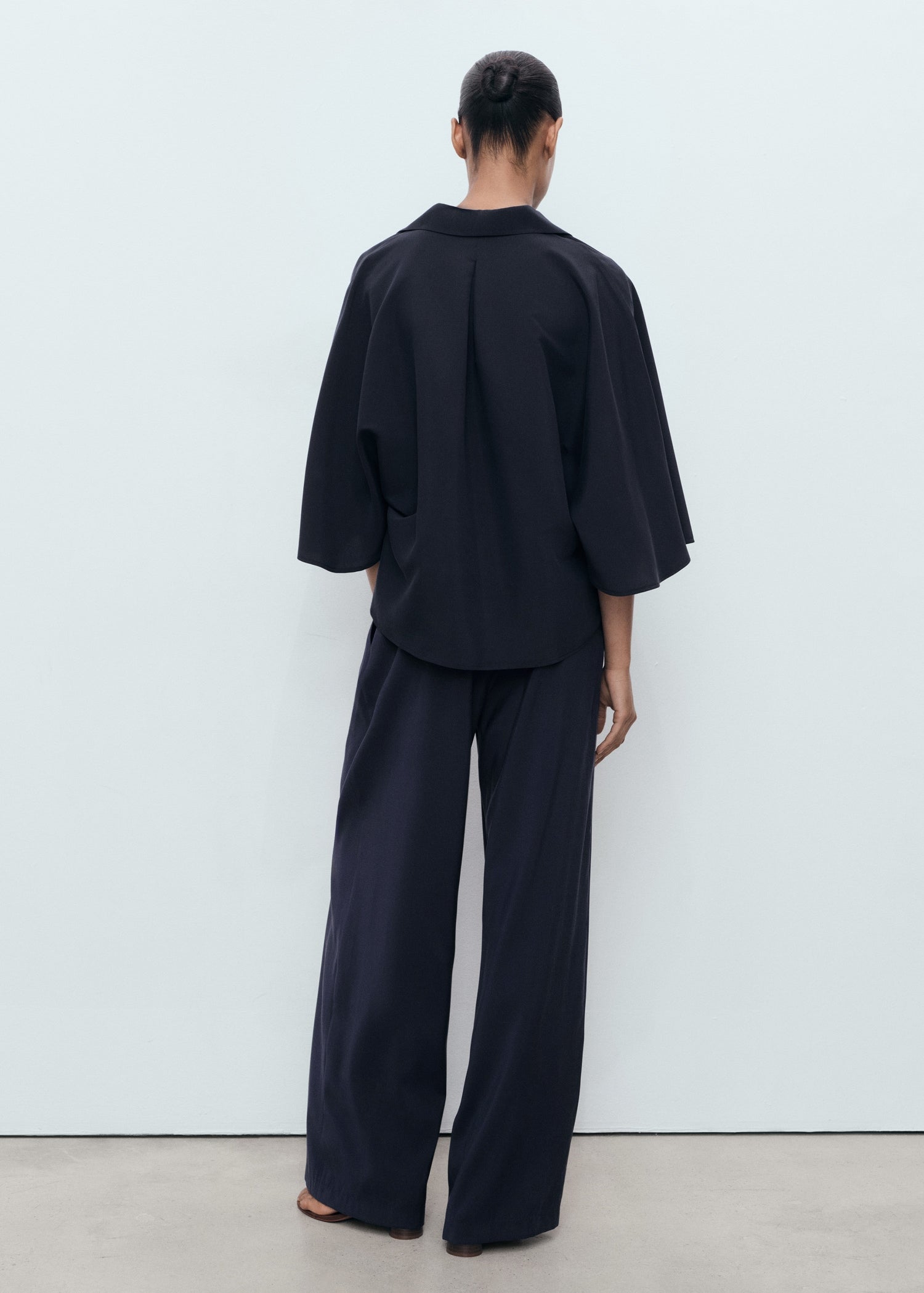 Mango shirt momo in Navy - R