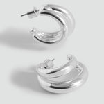 Mango earrings lulu in Silver