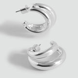Mango earrings lulu in Silver