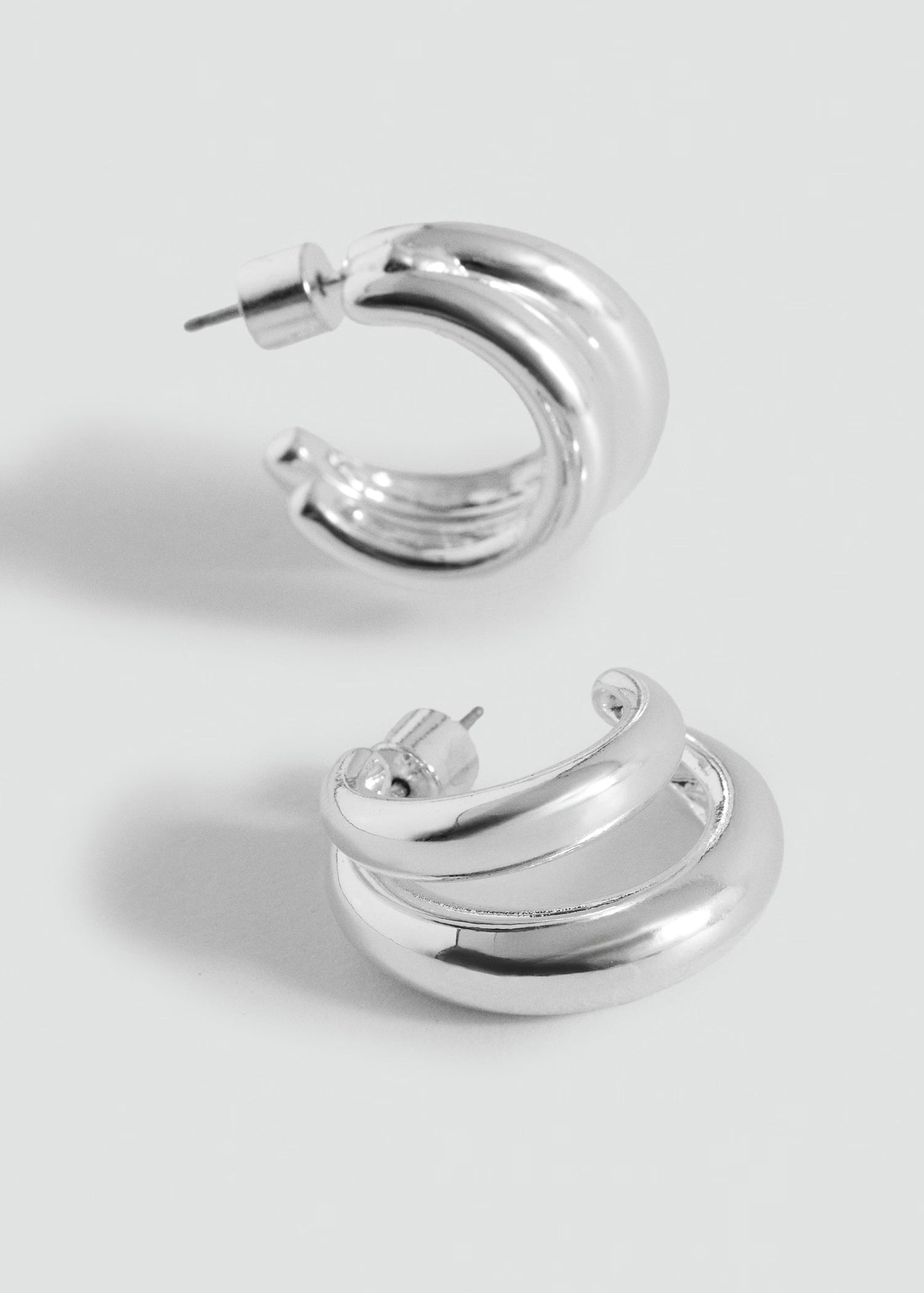 Mango earrings lulu in Silver