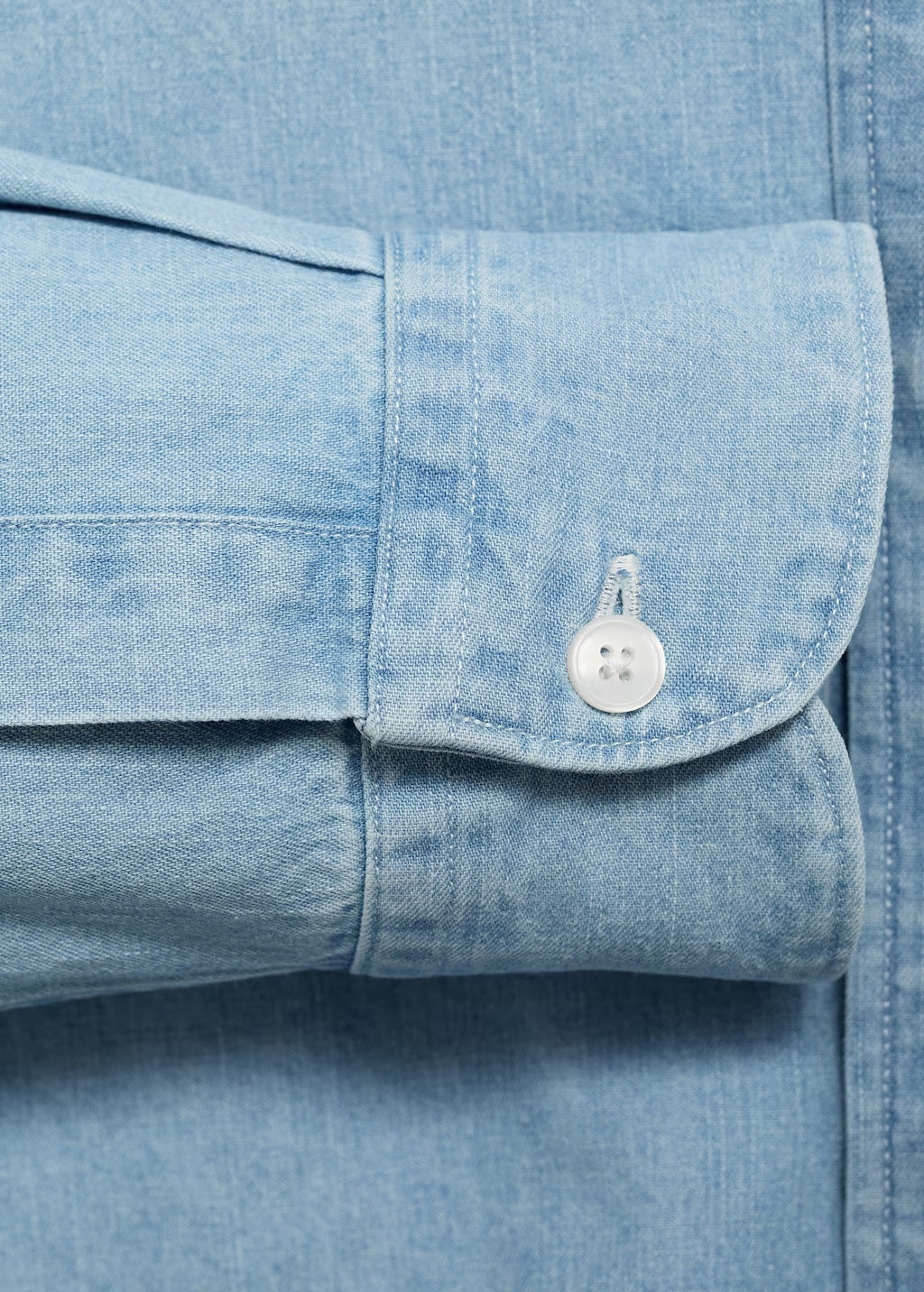 Mango shirt corinto in Light Denim - D0