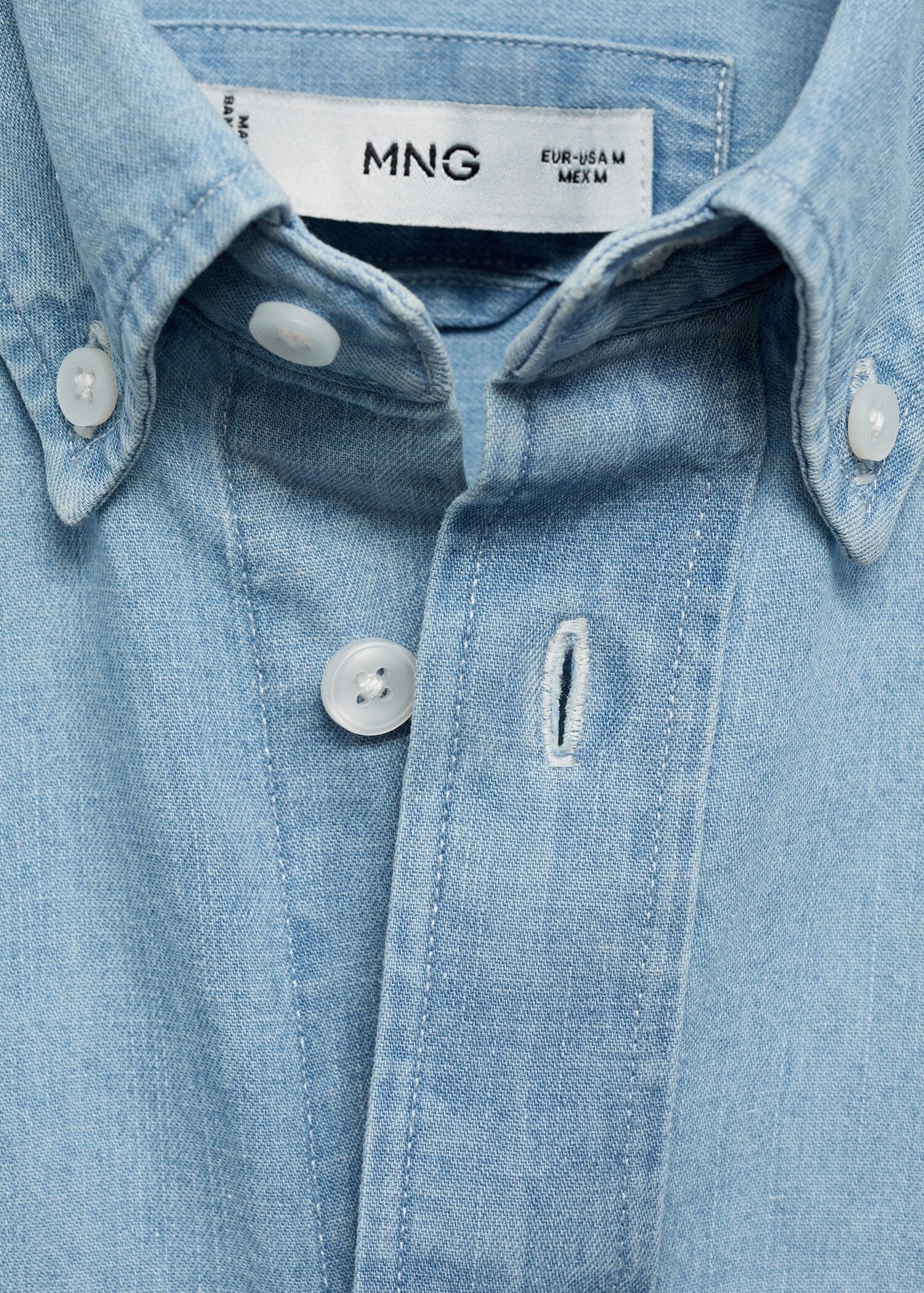 Mango shirt corinto in Light Denim - D8