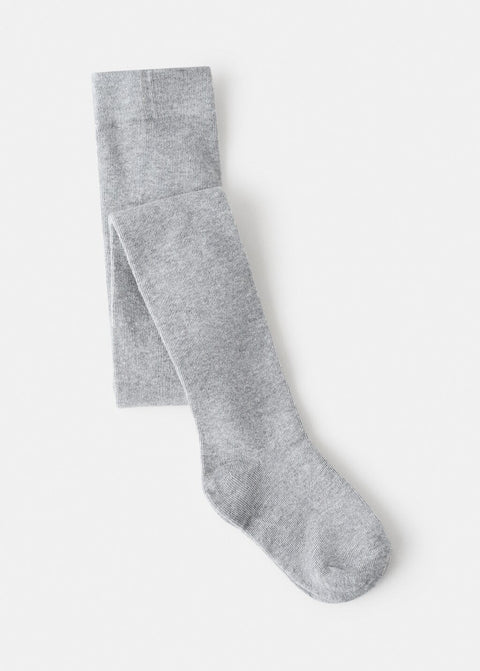 Mango tights leoliso in medium grey vig.