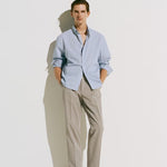 Mango trousers alicudi in Stone - D3