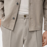 Mango trousers alicudi in Stone - D6