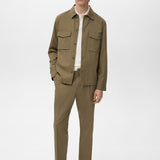 Mango trousers alicudi in Olive - 99999999_01