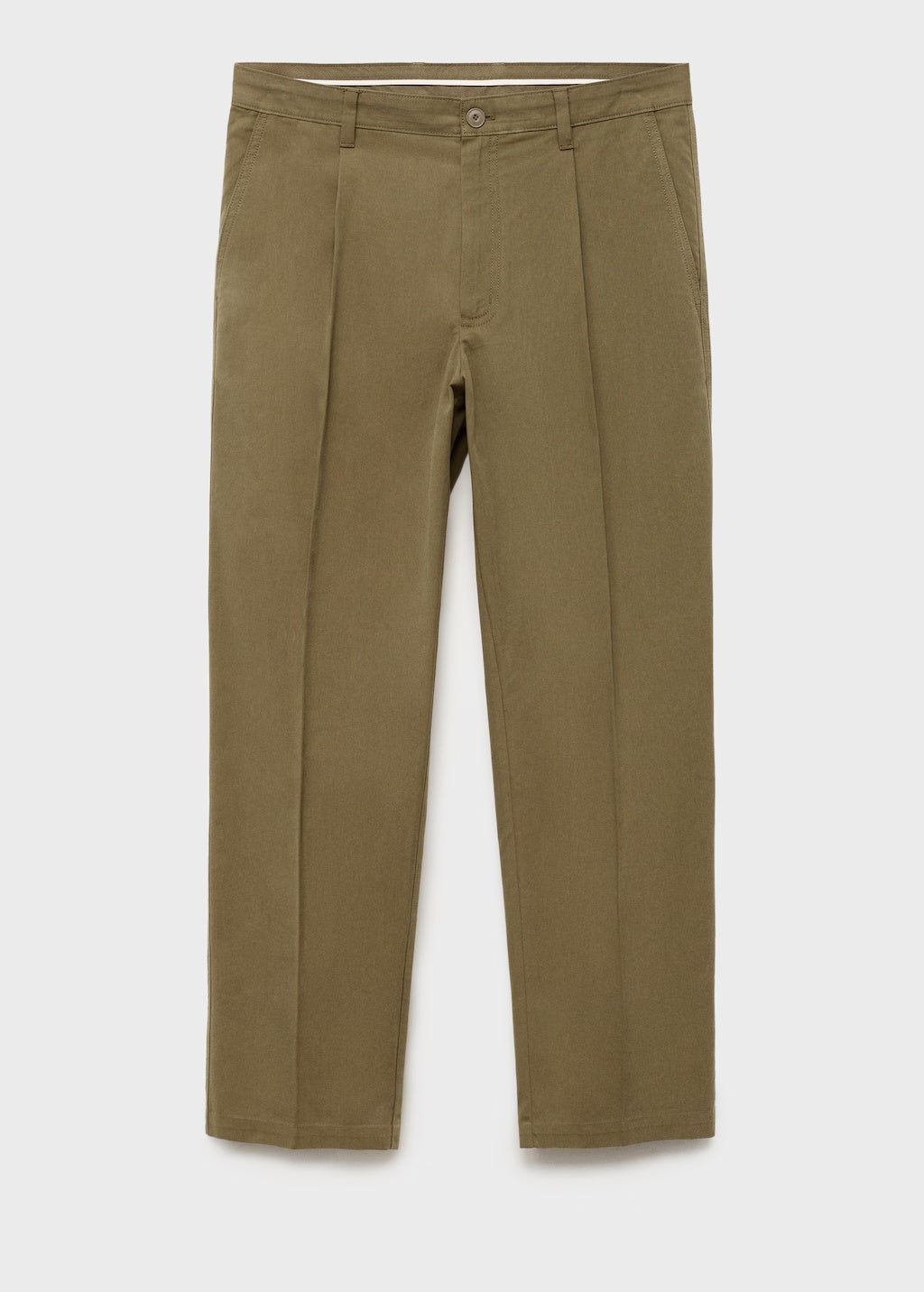 Mango trousers alicudi in Olive - B