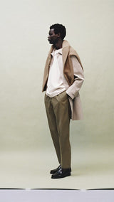 Mango trousers alicudi in Olive - D5