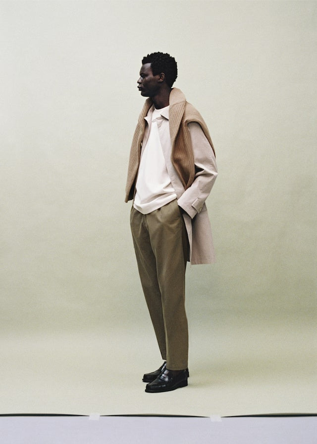 Mango trousers alicudi in Olive - D5