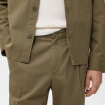 Mango trousers alicudi in Olive - D6