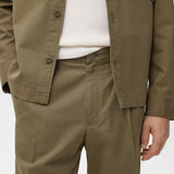 Mango trousers alicudi in Olive - D6