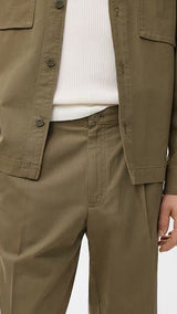 Mango trousers alicudi in Olive - D6