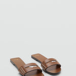 Mango sandals drea in Leather