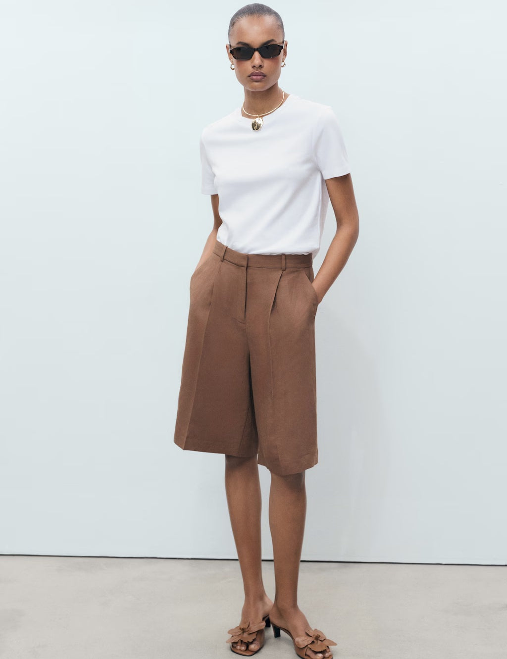 Mango t-shirt rita in White - 99999999_01