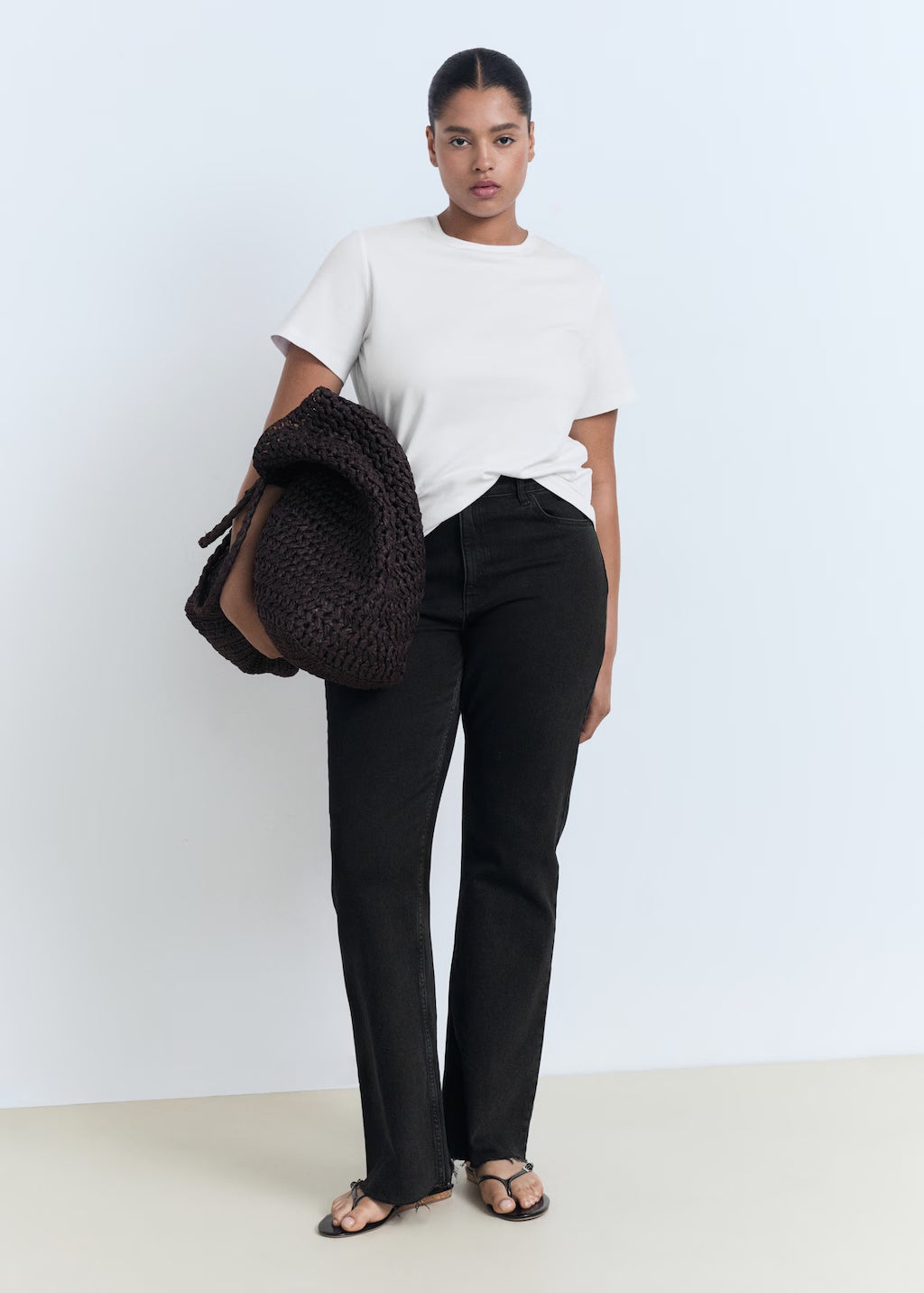 Mango t-shirt rita in White - D3
