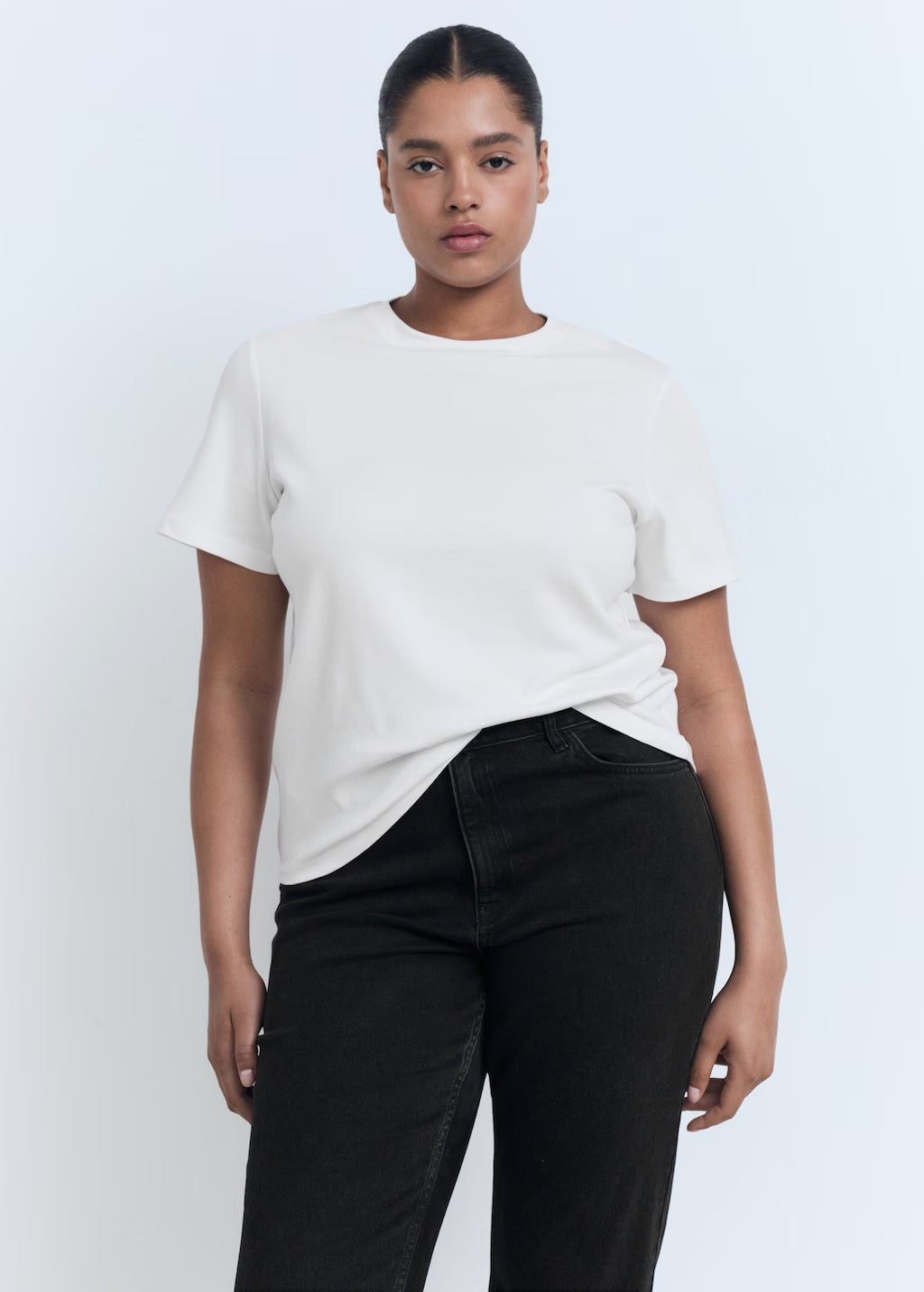 Mango t-shirt rita in White - D5