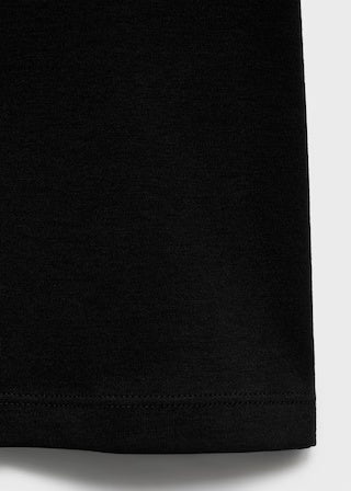 Mango t-shirt rita in Black - D0