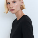 Mango t-shirt rita in Black - D1