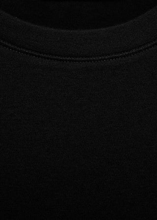 Mango t-shirt rita in Black - D8