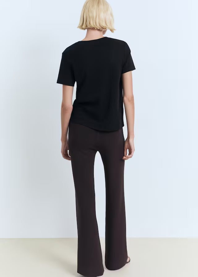 Mango t-shirt rita in Black - R