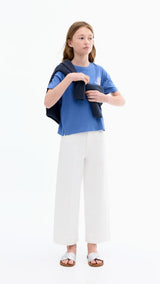 Mango jeans culotte1 in White - 99999999_01