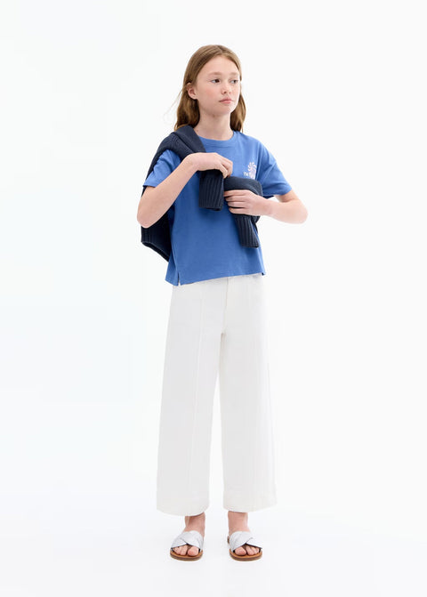 Mango jeans culotte1 in white