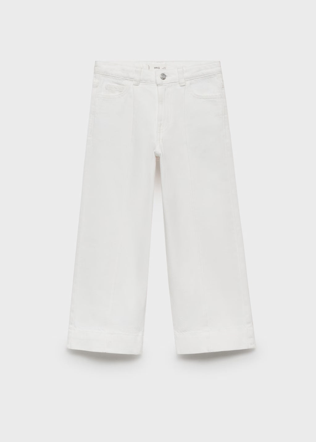 Mango jeans culotte1 in White - B