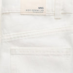 Mango jeans culotte1 in White - D0