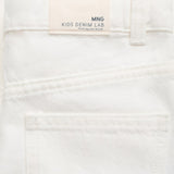 Mango jeans culotte1 in White - D0