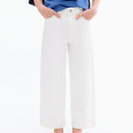Mango jeans culotte1 in White - D6