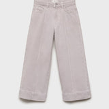 Mango jeans culotte1 in Mauve - B