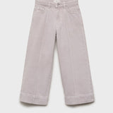 Mango jeans culotte1 in Mauve - B