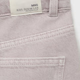 Mango jeans culotte1 in Mauve - D0