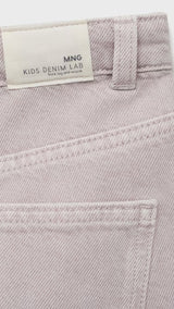 Mango jeans culotte1 in Mauve - D0