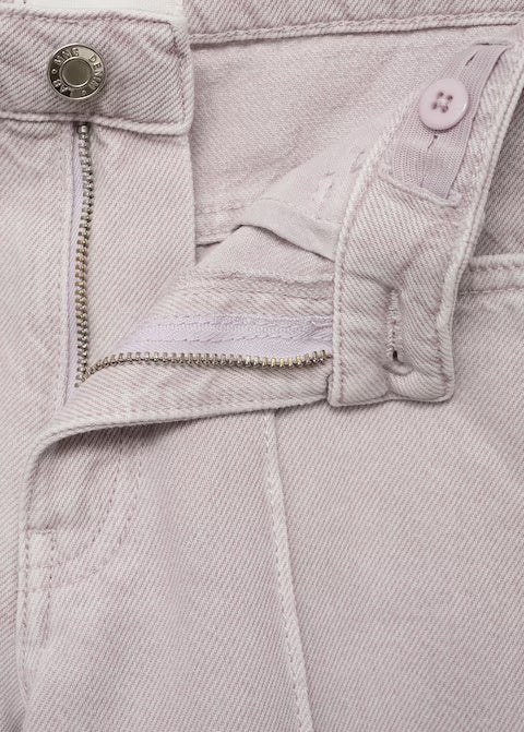 Mango jeans culotte1 in Mauve - D8