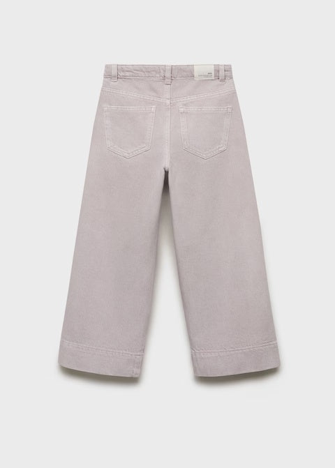 Mango jeans culotte1 in Mauve - R