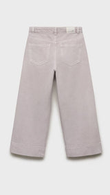Mango jeans culotte1 in Mauve - R