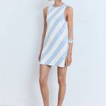Mango dress rallado in Sky Blue - 99999999_01