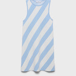 Mango dress rallado in Sky Blue - B