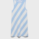 Mango dress rallado in Sky Blue - B