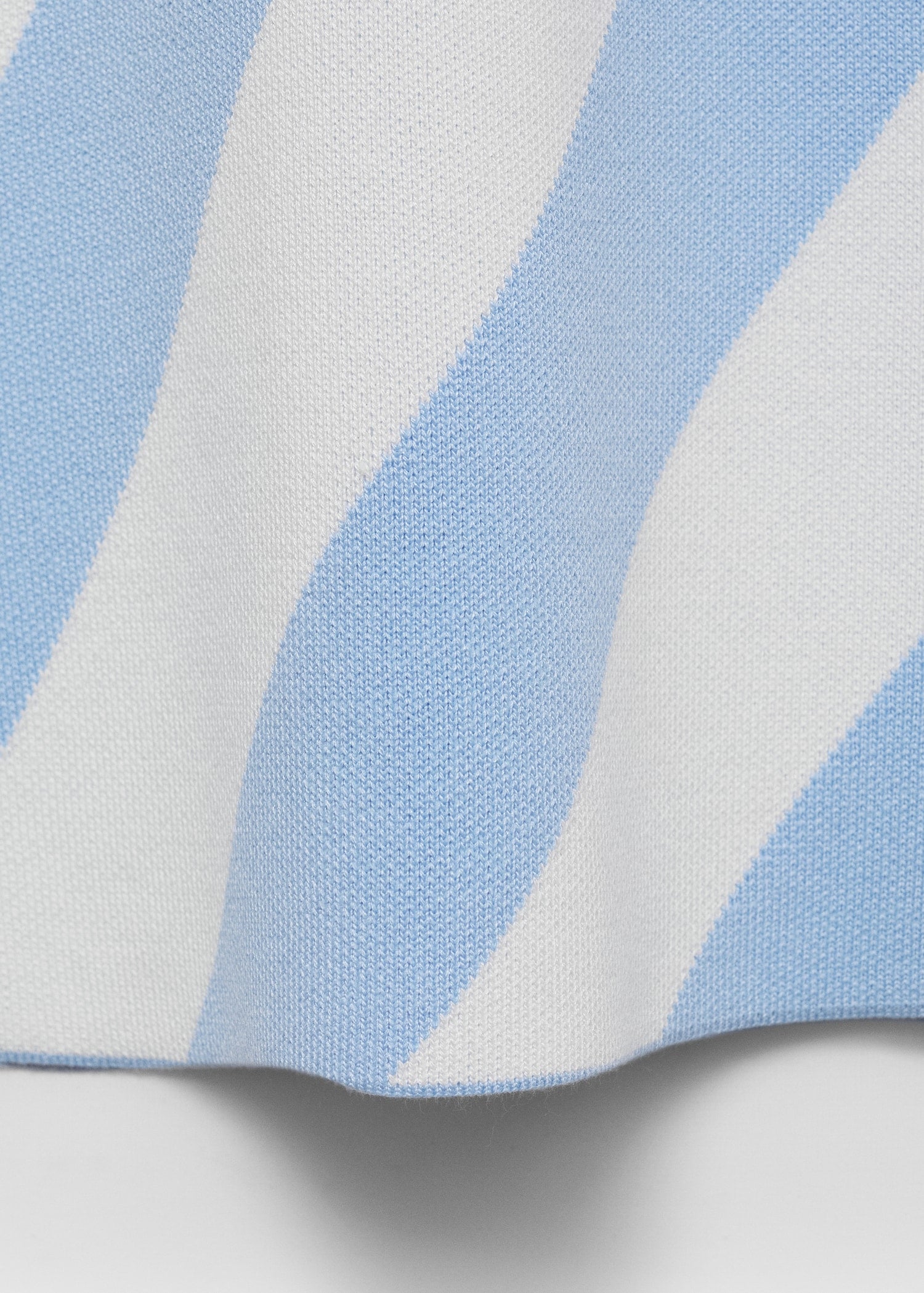 Mango dress rallado in Sky Blue - D0
