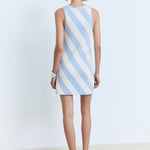 Mango dress rallado in Sky Blue - R