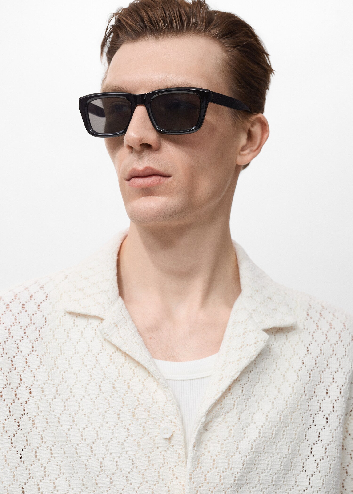 Mango shirt ditella in Off White - D1